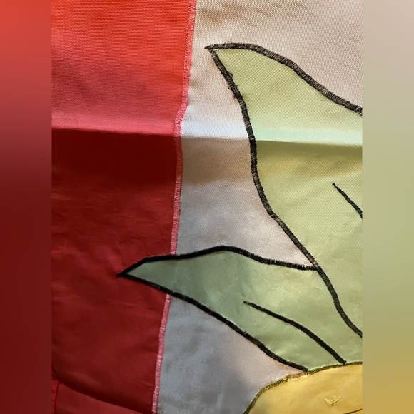 Vintage 90s Welcome W/ Pineapple Flag - Picture 5 of 14